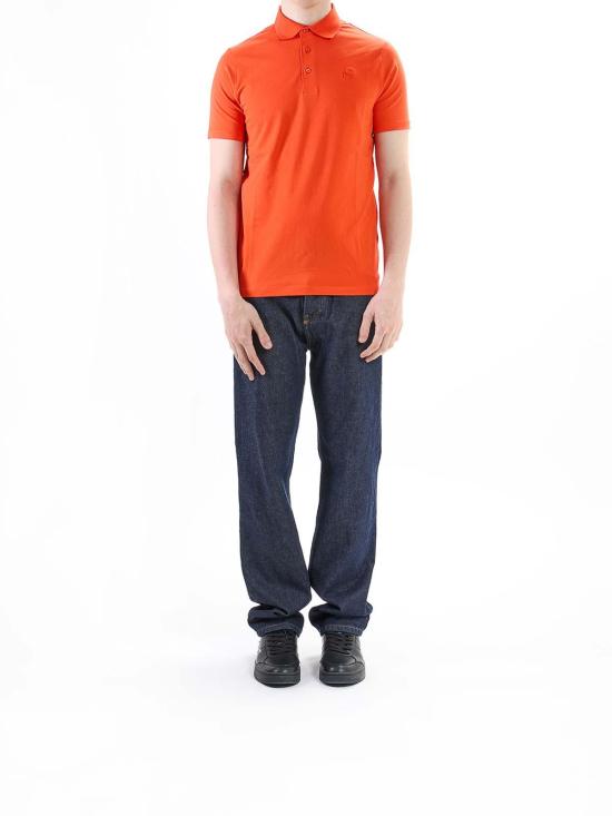 25SS 칼라거펠트 폴로 티셔츠 KM745750552221300 Orange - KARL LAGERFELD