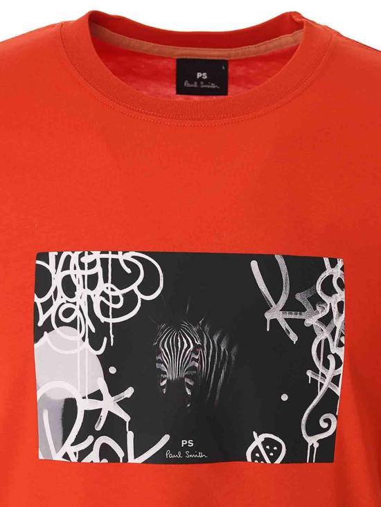  PS 바이 폴스미스 반팔 티셔츠 M2R011RMP454425E Red - PS BY PAUL SMITH