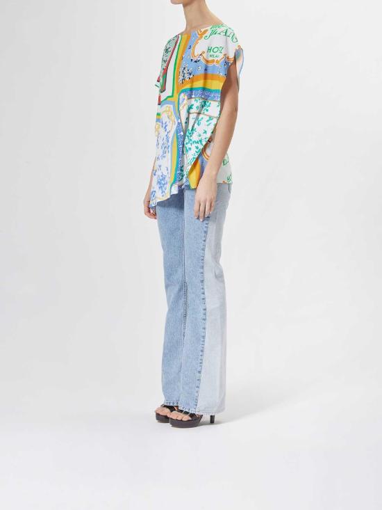  모스키노 민소매 티셔츠 21537351888 Multicolour - MOSCHINO