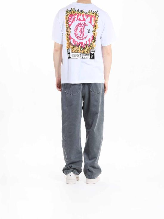 25SS 저스트까발리 반팔 티셔츠 78OAHC02CJ600003 White - JUST CAVALLI