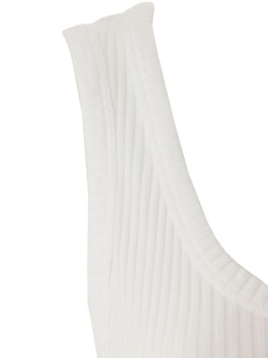  모스키노 민소매 티셔츠 81487660001 White - MOSCHINO