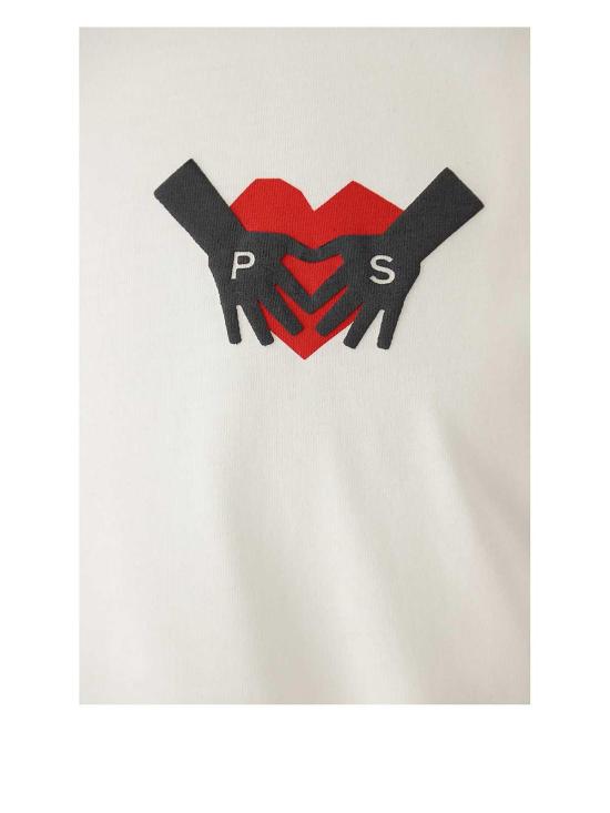  PS 바이 폴스미스 반팔 티셔츠 M2R011RMP445201 White - PS BY PAUL SMITH