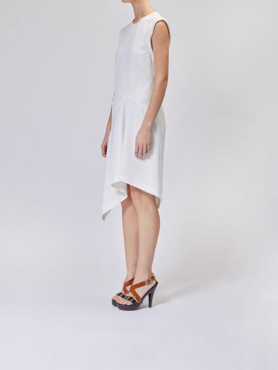  모스키노 미디 스커트 251K1044632250002 White - MOSCHINO