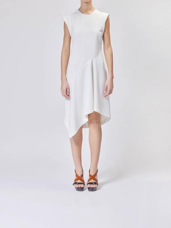  모스키노 미디 스커트 251K1044632250002 White - MOSCHINO