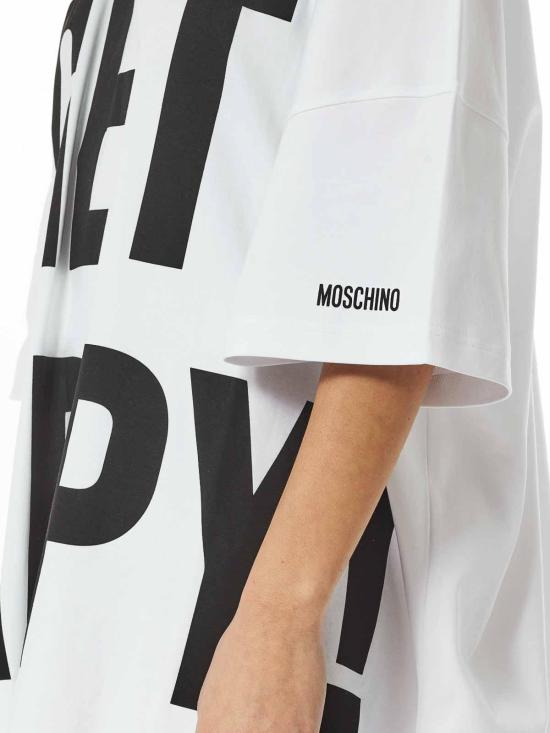  모스키노 미디 스커트 251D043404421001 White - MOSCHINO