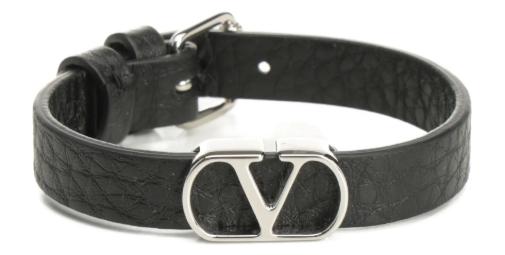 25FW 발렌티노 가라바니 브레이슬릿 7Y2J0X63 AVU0NO Black