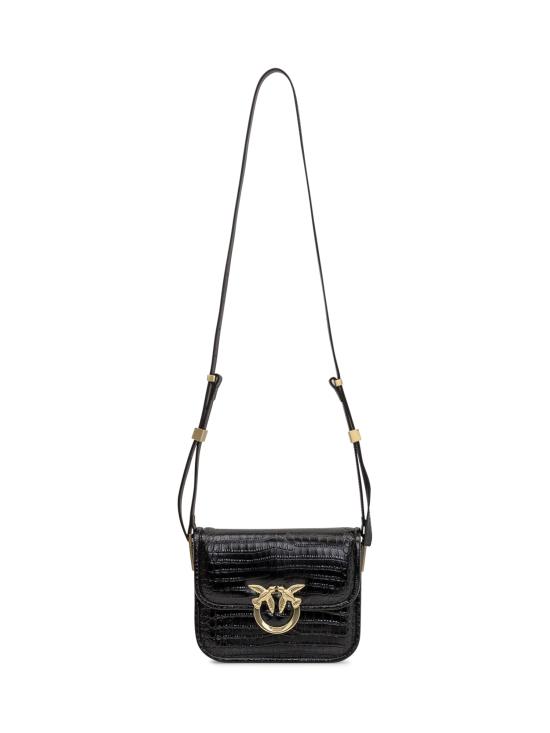 25FW 핑코 숄더백 104297A2OH Z99V NERO LIMOUSINE GOLD - PINKO