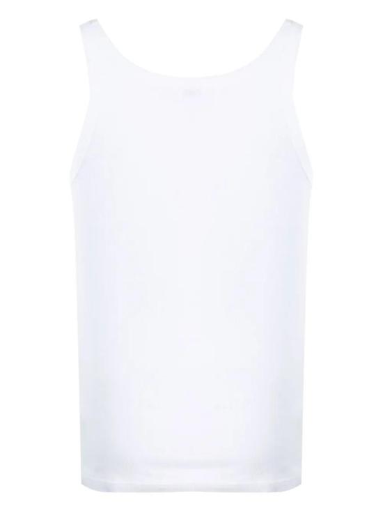 25FW 돌체앤가바나 민소매 티셔츠 M8C19JONN96 W0800 BIANCO OTTICO - DOLCE & GABBANA