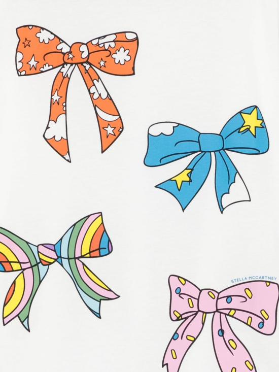 25FW [키즈] 스텔라 맥카트니 티셔츠 TX8D01 Z0434101 White - STELLA MCCARTNEY