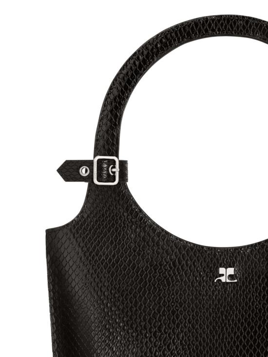 25FW 쿠레쥬 토트백 325GSA102CV0045 9999 Black - COURREGES