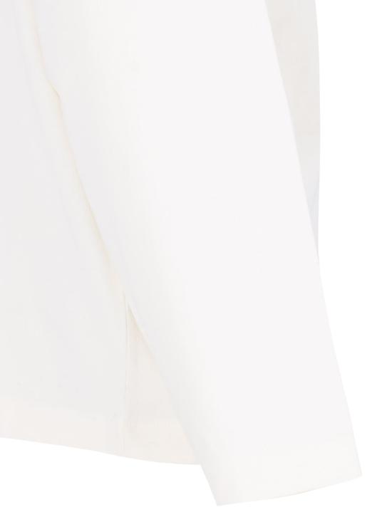 25FW 질샌더 긴팔 티셔츠 J03GC0136 J20243 102 White - JIL SANDER