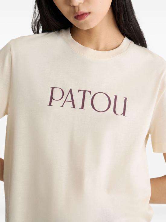 25FW 파투 반팔 티셔츠 JE0299999 097C White - PATOU