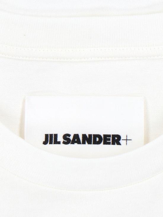 25FW 질샌더 반팔 티셔츠 J40GC0118 J20103 102 White - JIL SANDER