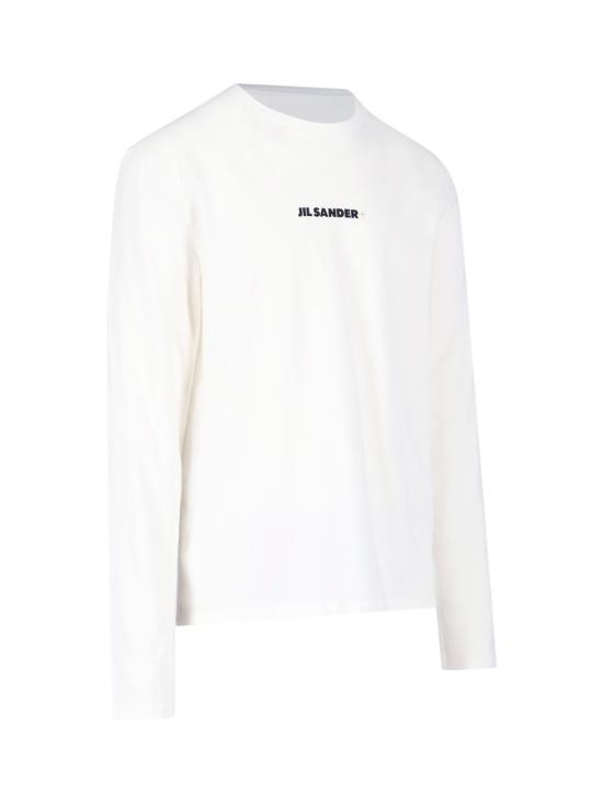 25FW 질샌더 긴팔 티셔츠 J47GC0116 J20103 102 White - JIL SANDER
