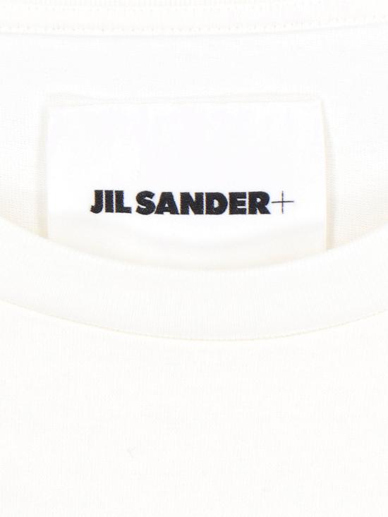 25FW 질샌더 긴팔 티셔츠 J47GC0116 J20103 102 White - JIL SANDER