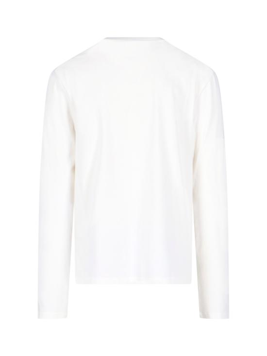 25FW 질샌더 긴팔 티셔츠 J47GC0116 J20103 102 White - JIL SANDER