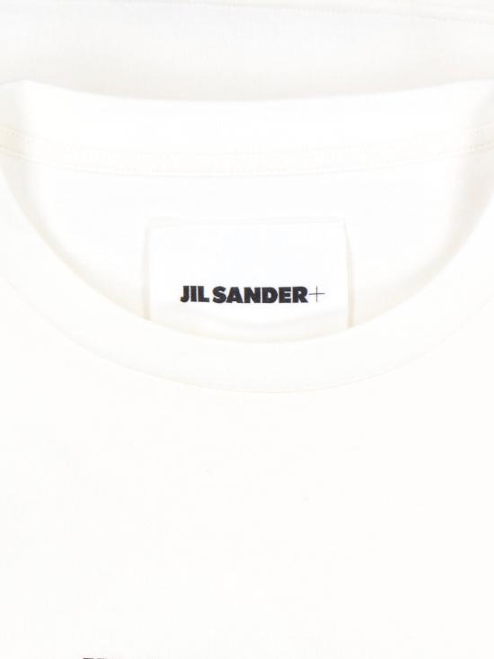 25FW 질샌더 긴팔 티셔츠 J47GC0116 J20103 102 White - JIL SANDER