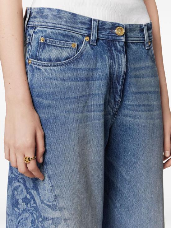 25FW 베르사체 데님 팬츠 1020878 1A147761D870 Blue - VERSACE