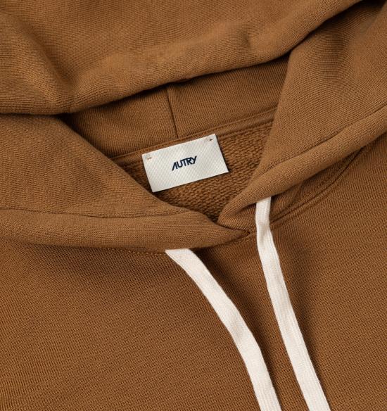 25FW 오트리 후드 티셔츠 HOPWM1HN WALNUT - AUTRY