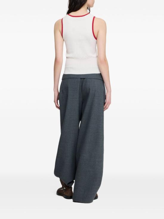 25FW JW앤더슨 민소매 티셔츠 KW1442 YN0432241 - JW ANDERSON