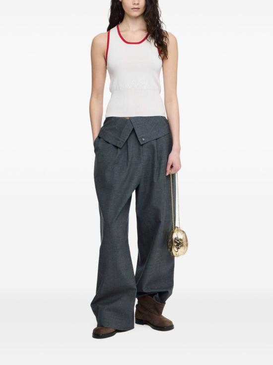 25FW JW앤더슨 민소매 티셔츠 KW1442 YN0432241 - JW ANDERSON