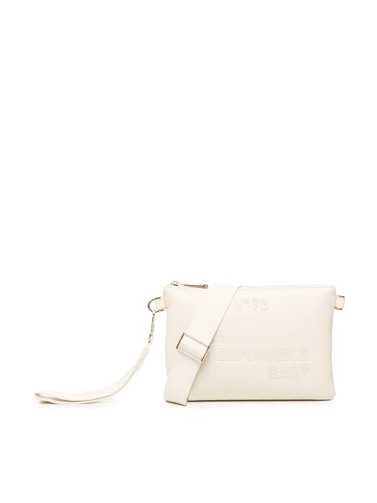25FW 브이73 토트백 73BS8F306 RESPONSIBILITY NOWOFF WHITE Beige