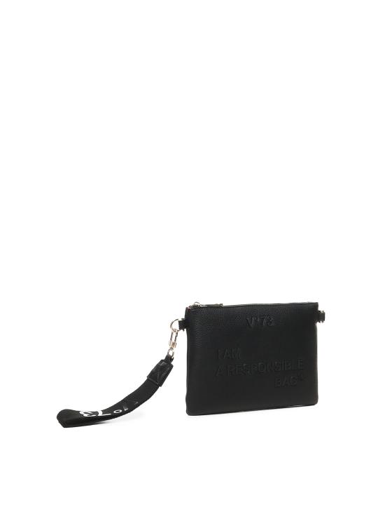 25FW 브이73 토트백 73BS8F306 RESPONSIBILITY NOWNERO Black - V73