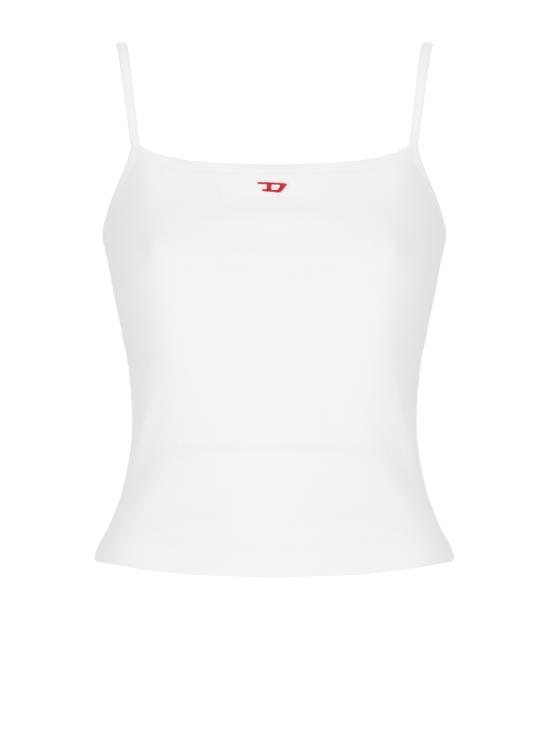 25FW 디젤 민소매 티셔츠 A05107 0EJAI100 White