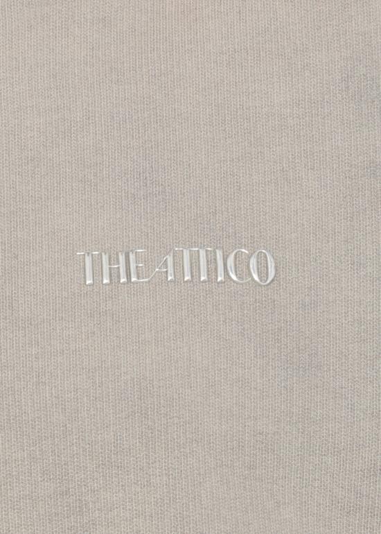 25FW 디 아티코 긴팔 티셔츠 251WCF00021 JJJ067AA183 Grey - THE ATTICO