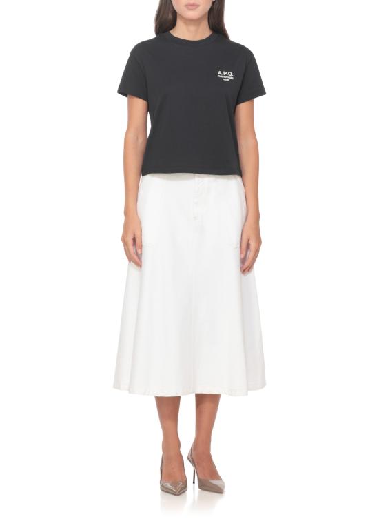 25FW 아페쎄 반팔 티셔츠 COHBM F26389 TIQ Blue - A.P.C.