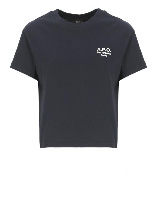 25FW 아페쎄 반팔 티셔츠 COHBM F26389 TIQ Blue