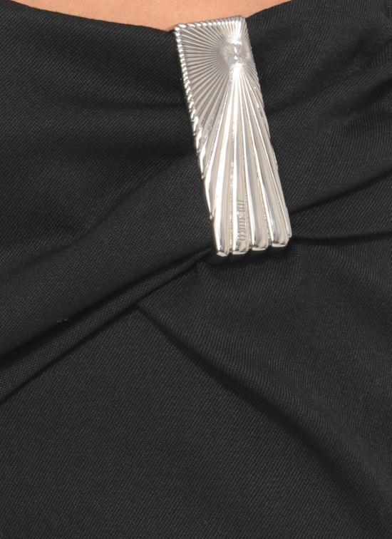 25FW 디 아티코 숏 스커트 251WCR00144 WWW061AA100 Black - THE ATTICO