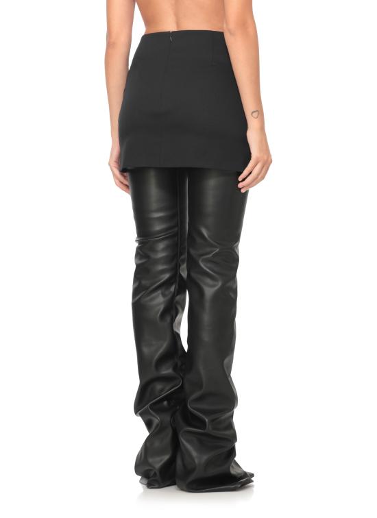 25FW 디 아티코 숏 스커트 251WCR00144 WWW061AA100 Black - THE ATTICO