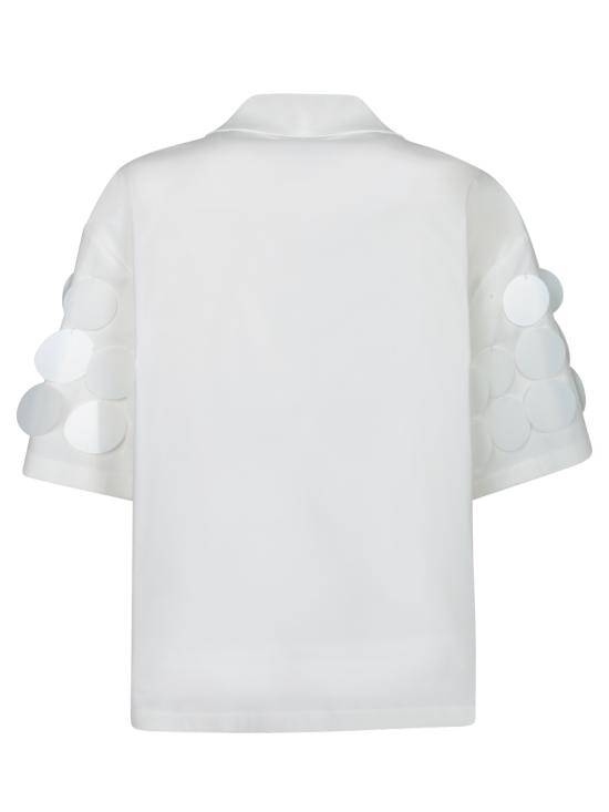 25SS 엠에스지엠 셔츠 3842MDE18X 257126 01 White - MSGM