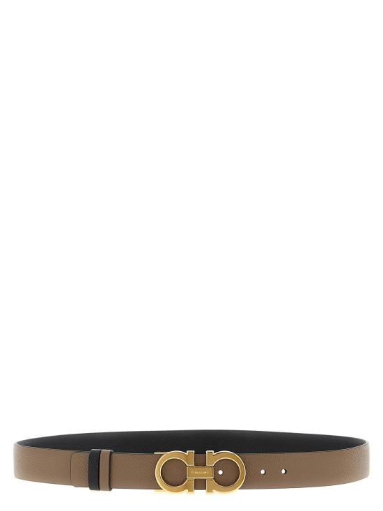 25FW 살바토레 페라가모 벨트 715198CARAWAYSEEDNERO