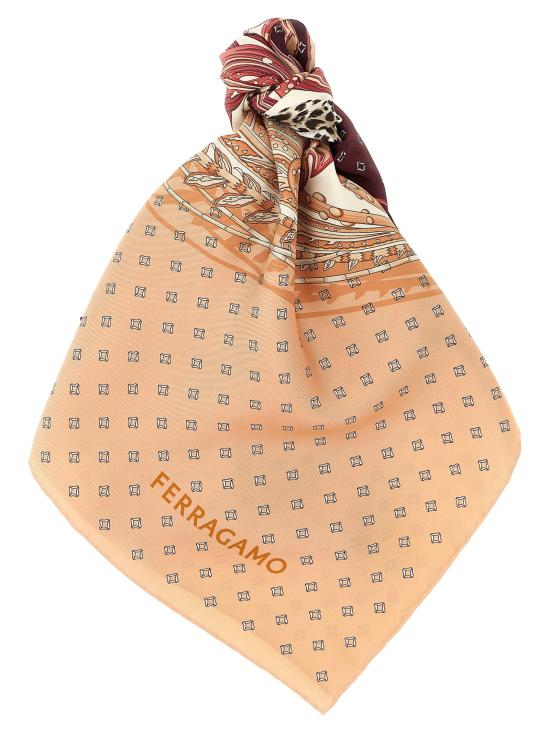 25FW 살바토레 페라가모 머플러/스카프 785657ROSSOBORDEAUX