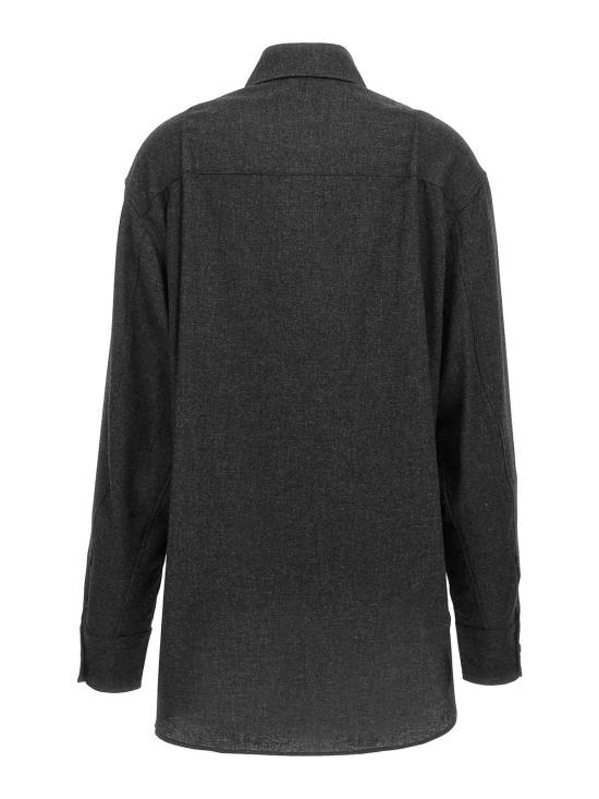  안다마네 셔츠 T160901BTNW045GREYMELANGE Grey - ANDAMANE