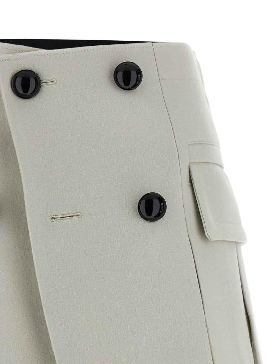  사카이 숏팬츠 2407333051 Grey - SACAI