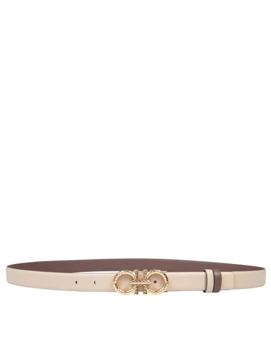 26FW 살바토레 페라가모 벨트 230359STONECLAY Taupe - SALVATORE FERRAGAMO