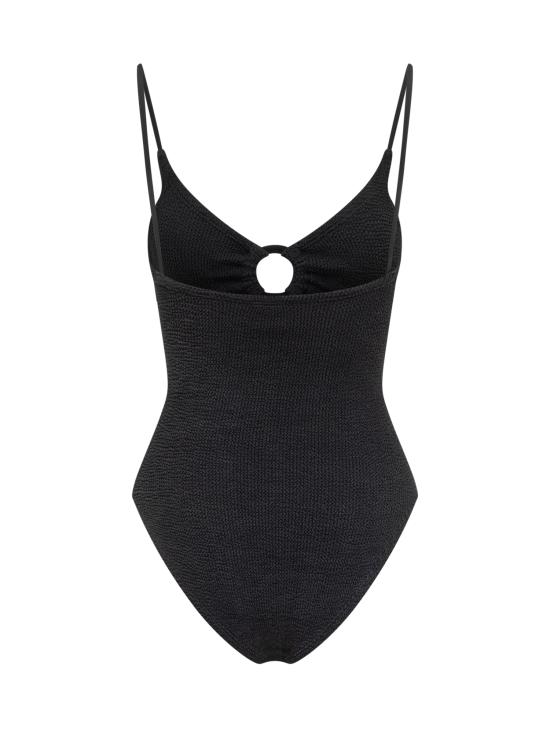 25SS 훈자 지 원피스 수영복 SCRYSTALCR BLACK - HUNZA G