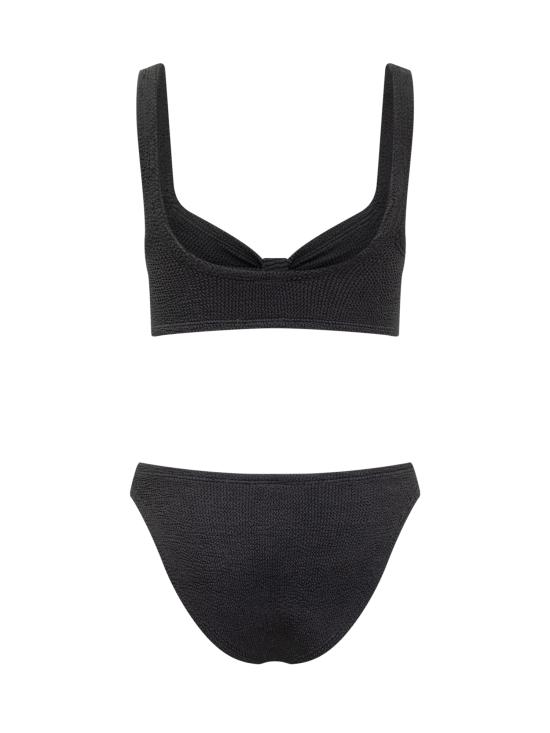 25SS 훈자 지 원피스 수영복 BBONNIECR BLACK - HUNZA G