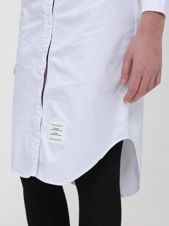 25FW 톰브라운 미디 원피스 FDS001EF0313 100 White - THOM BROWNE