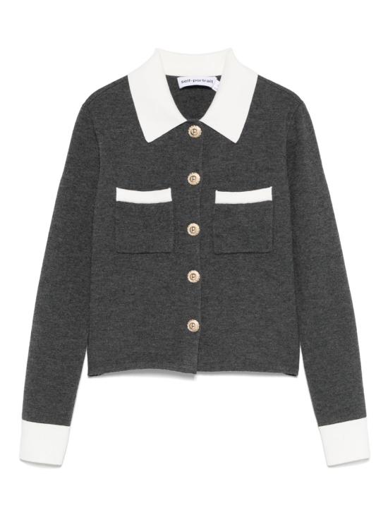 25FW 셀프 포트레이트 데님 자켓 PF25048CGREY GRAY DOM