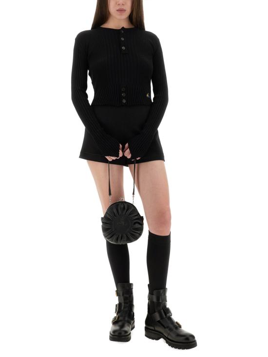 25FW 비비안웨스트우드 스웨터 1803006GY003MN401 BLACK DOM - VIVIENNE WESTWOOD