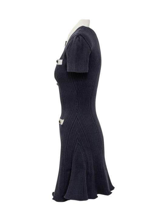 25FW 셀프 포트레이트 숏 원피스 AW25014SN NAVY - SELF PORTRAIT