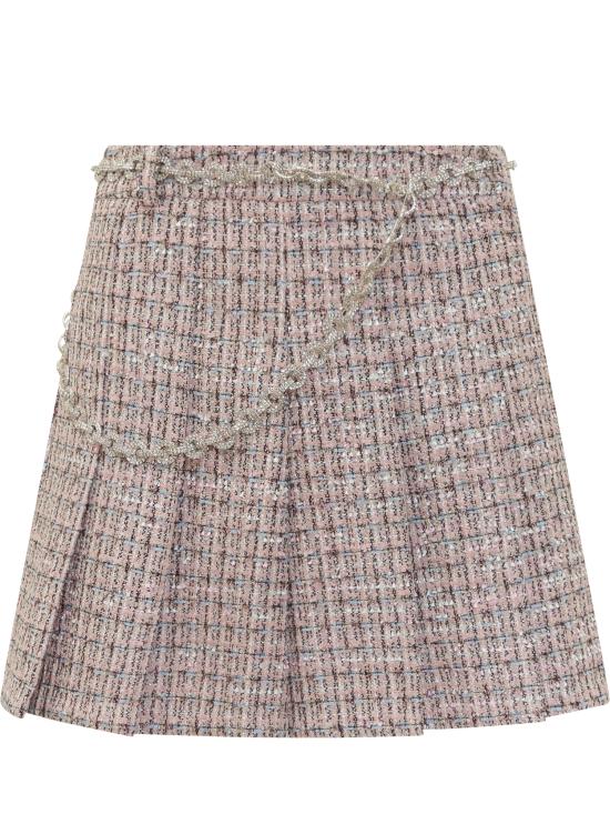 25FW 셀프 포트레이트 숏 스커트 AW25048SKAP PINK