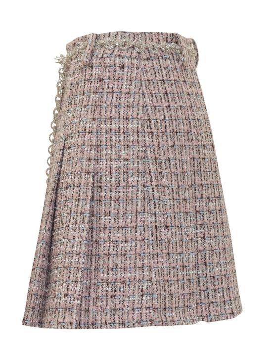 25FW 셀프 포트레이트 숏 스커트 AW25048SKAP PINK - SELF PORTRAIT