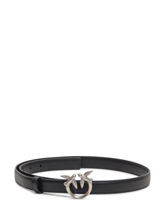 25FW 핑코 레귤러 벨트 100143A0F1 Z99O NERO OLD SILVER