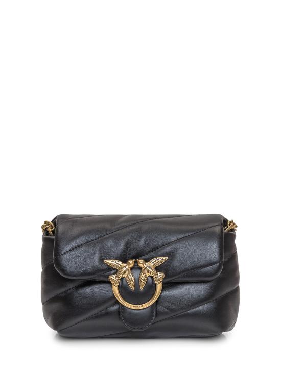 25FW 핑코 숄더백 100040A0F2 Z99Q BLACK