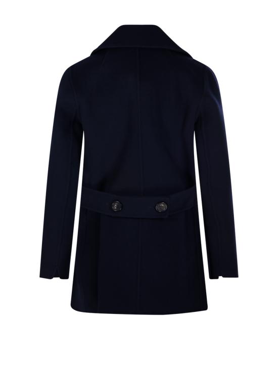 25FW 에스막스마라 CABAN 카반 더블 브레스티드 울 피코트  2529086011600 081 BLU NOTTE - 'S MAX MARA